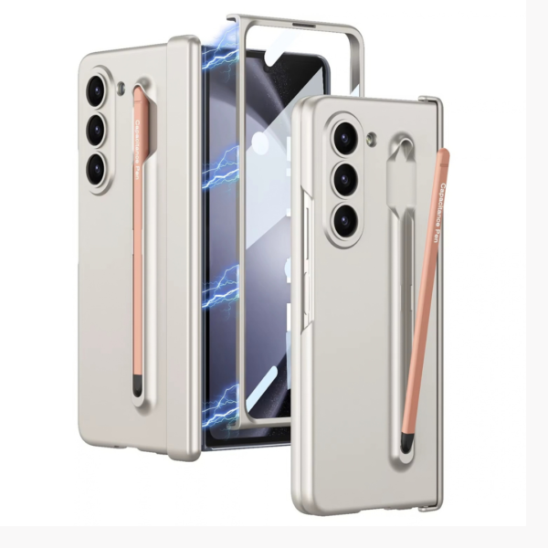 Coque Samsung Galaxy Z Fold 5 / 6 et 7 avec Support et stylo