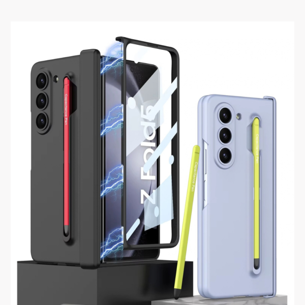 Coque Samsung Galaxy Z Fold 5 / 6 et 7 avec Support et stylo