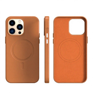 Coque Silicone MagSafe Protection Élégante et Recharge Sans Fil pour iPhone 15 PM, 15 Pro,13PM