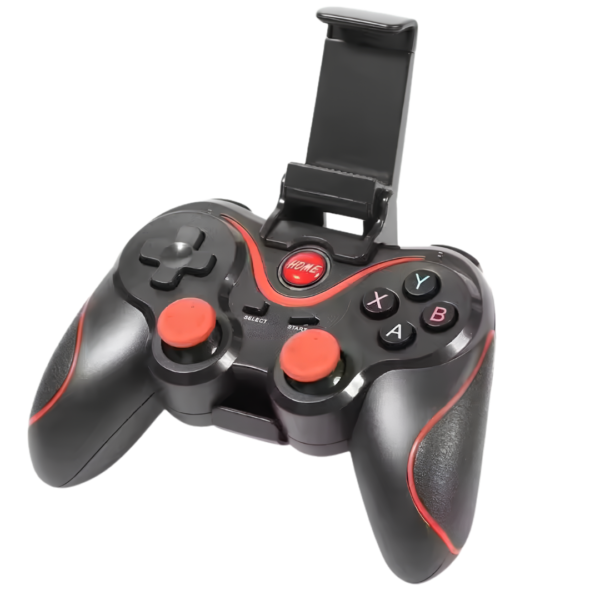 Manette Bluetooth Sans Fil C8S pour Android, iPhone, PC et Smart TV – Avec Support Téléphone