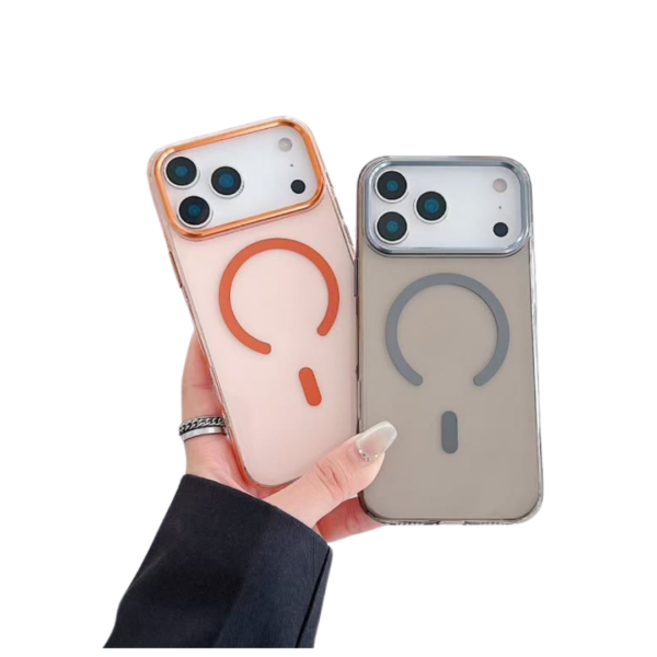 Coque MagSafe Transparente pour iPhone 18 avec Anneau Magnétique